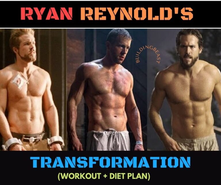 Ryan Reynolds Workout Transformation (Workout+Diet) Buildingbeast